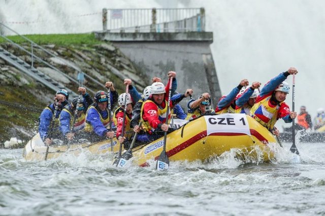 Mistrovství Evropy v raftingu 2012 - Lipno